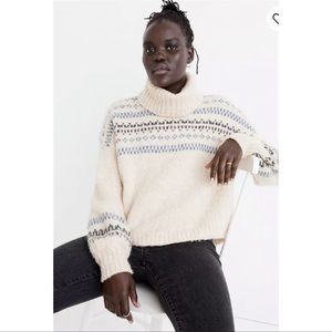 Madewell Fair Isle Sweater 